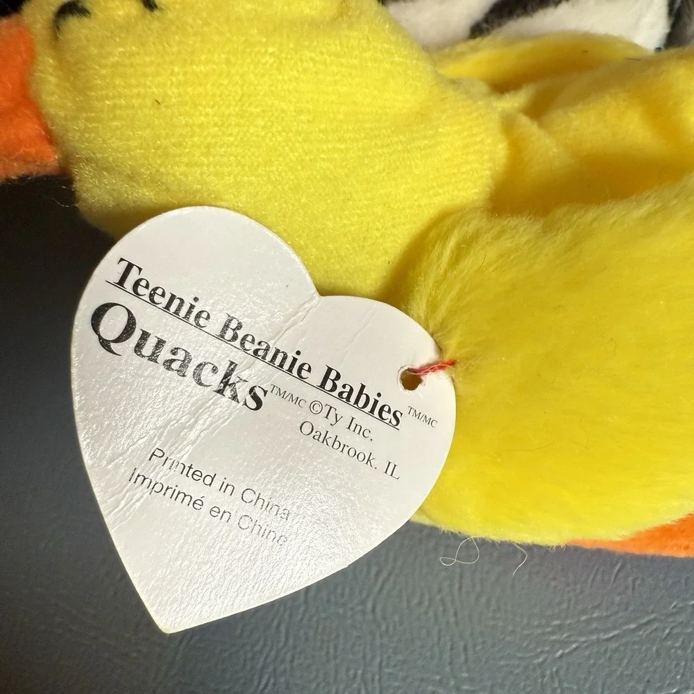 TY Original‎ Beanie Baby 3 Blizzard Seaweed Tag error Legs 1-2000 China 2 Teenie